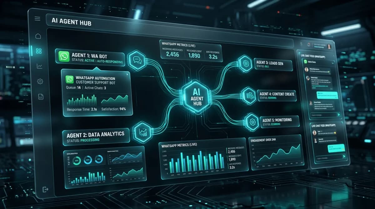 Membangun Zero Human Company: Blueprint Praktis 6 Karyawan AI Berjalan 24 Jam
