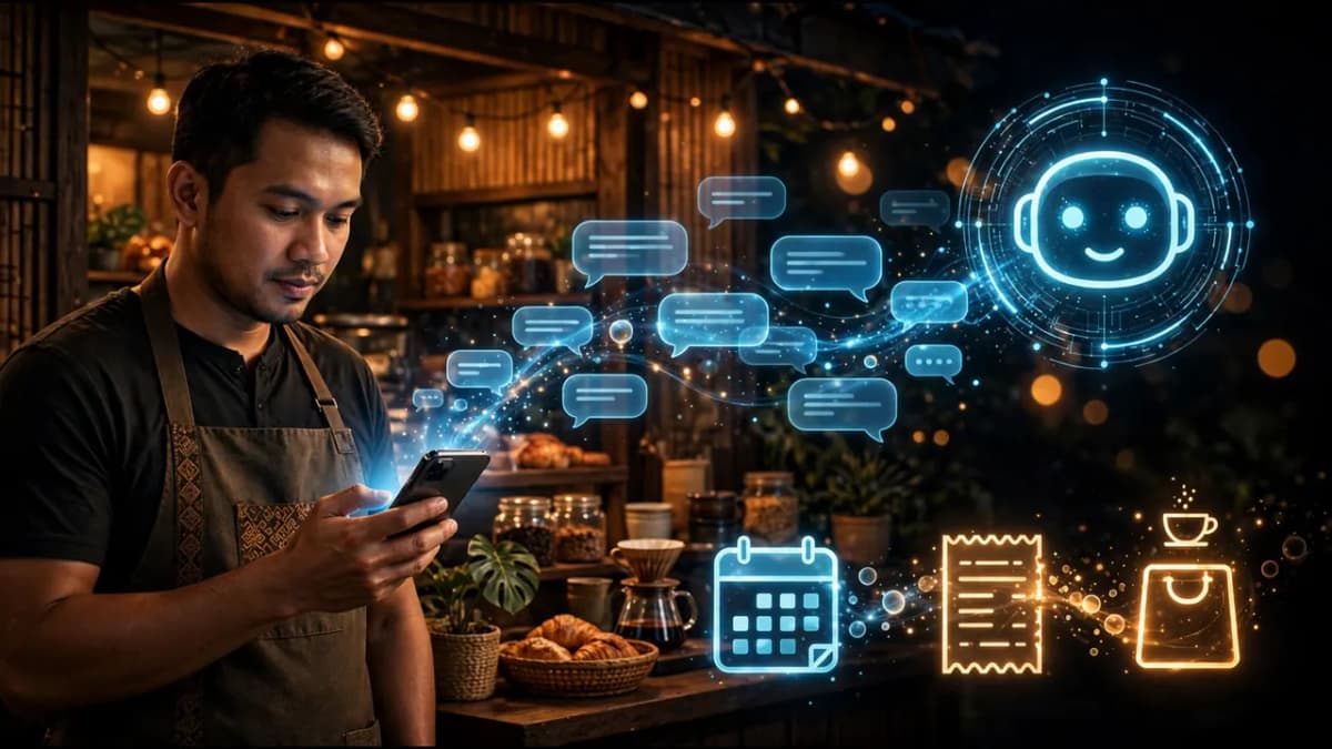 Agen AI Pindah ke Kotak Chat: Pelajaran Daftar TechCrunch untuk UKM Indonesia